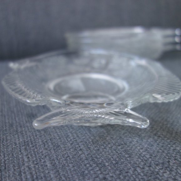 Set of Four(4) Fish Shaped/Designed Glass Plates - Picture 3 of 9